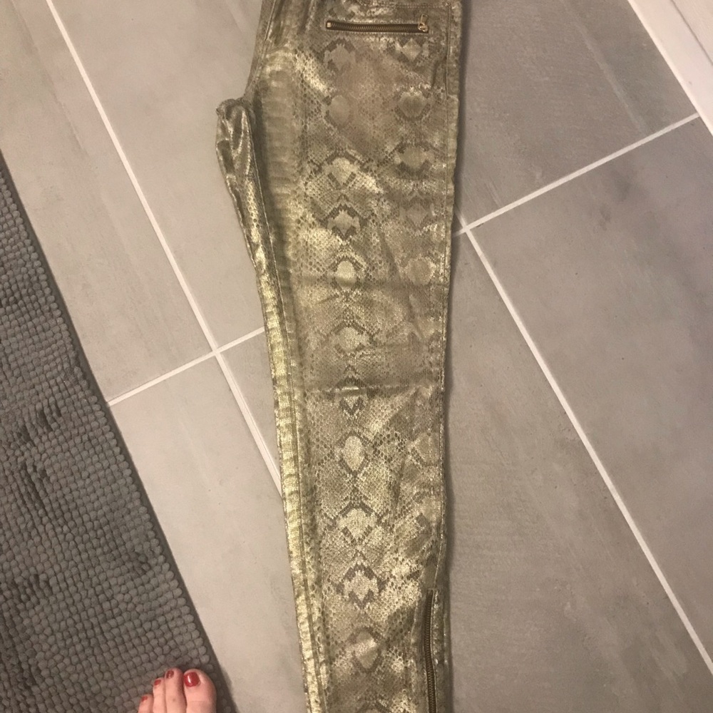 Zara Python print jeans - Picture 7 of 8